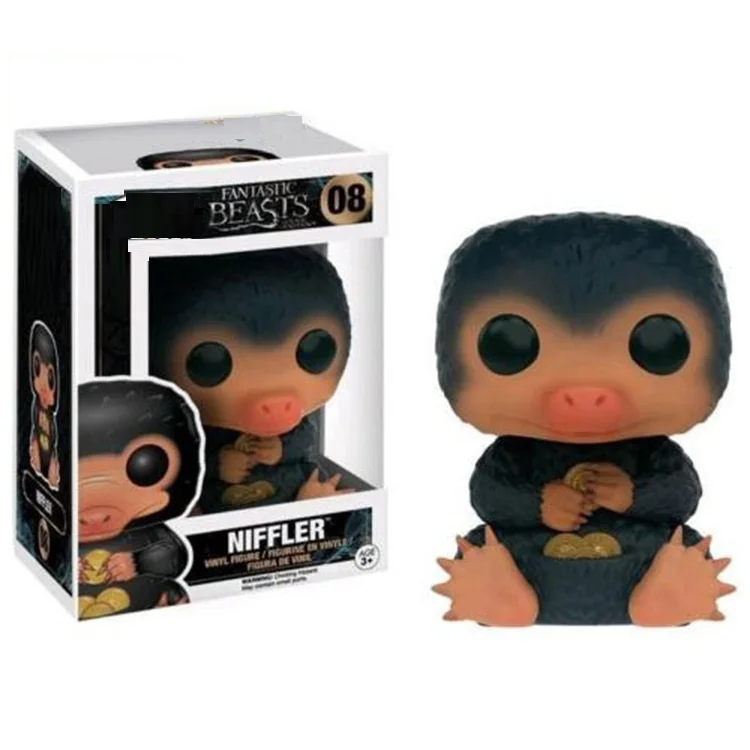 Новые игровые фигурки NIFFLER Фантастические звери где их найти 10 см NEWT SCAMANDER фигурка