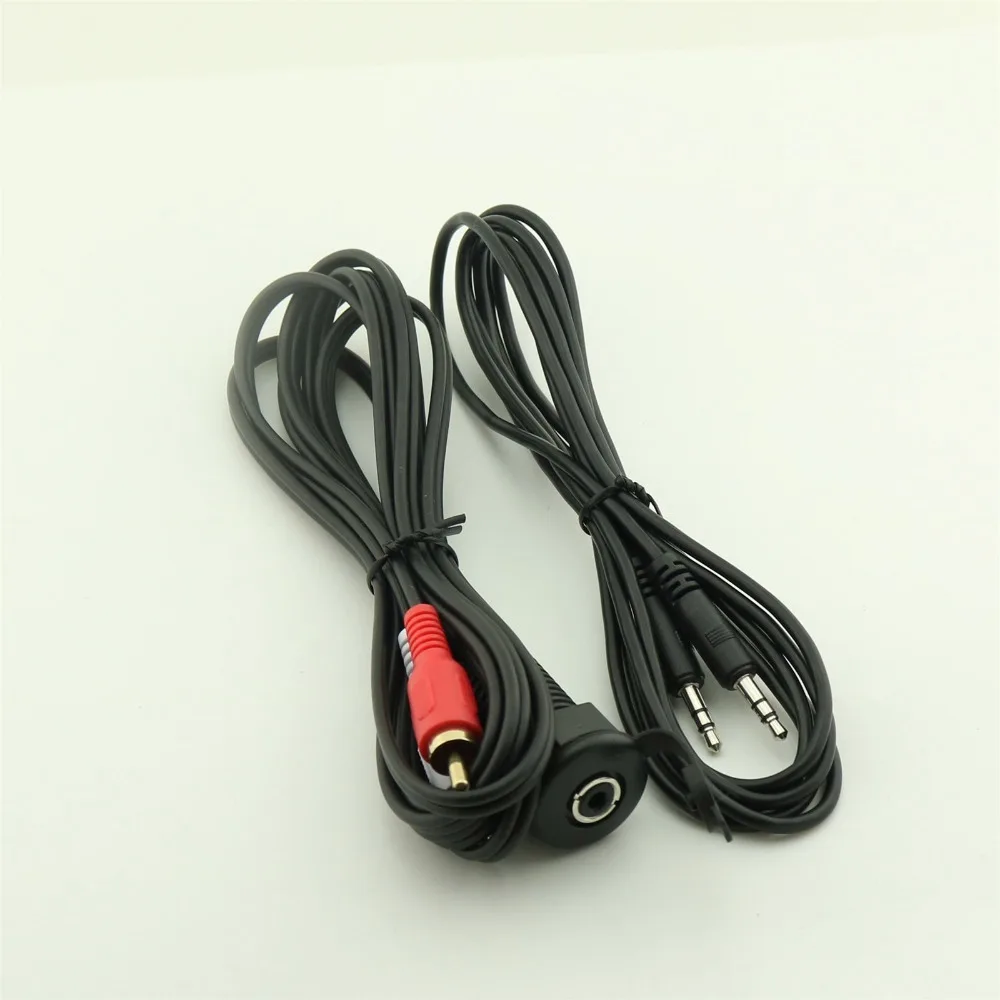 

1 шт., Poly-Planar MP3/iPod/SAT Radio 2RCA штекер 3,5 мм гнездо 3,5 мм аудио кабель 2 м