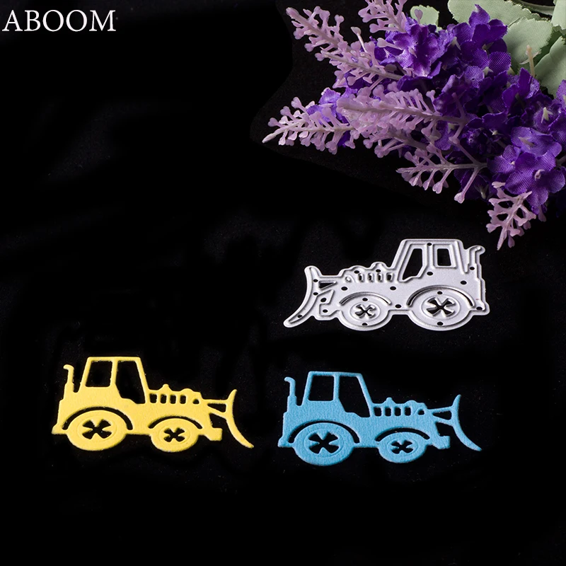 ABOOM 1PC Classic Car Die Cut Scrapbooking DIY Carbon Sharp Metal Steel Vehicle Cutting Book Photo Album Art Card | Дом и сад