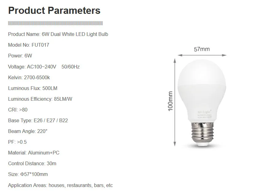 Mi. Светильник, светодиодная лампа, 4 Вт, 5 Вт, 6 Вт, 9 Вт, 12 Вт, MR16, GU10, E14, E27, светодиодная лампа с регулируемой яркостью, 2,4 г, умный беспроводной CCT RGBW, RGBWW, RGB+ CCT, светодиодный светильник