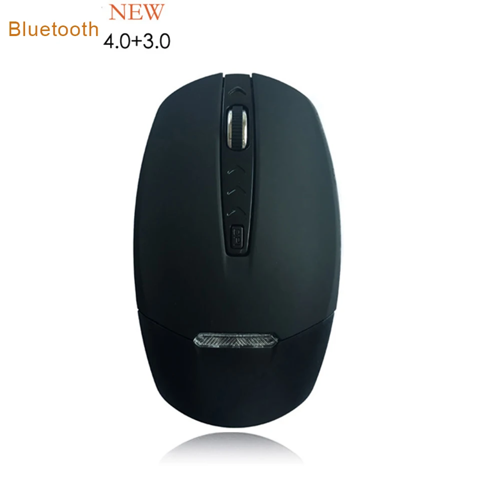 Bluetooth 4,0 + 3,0 Беспроводной Мышь Smart курсор Управление 3 Точек на дюйм Выбор: 1600/1200/800 Мышь без Батарея челнока 9,14