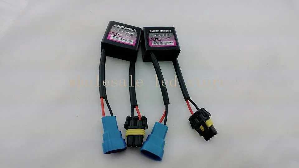 

2pcs C6 canbus HID xenon warning canceller decode device hid warning canceler Error free HID warning canceller capacitor