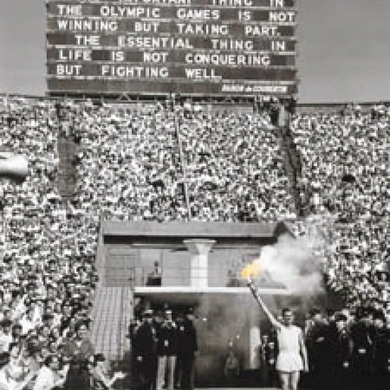 1948 Olympics Taking Part Laminated Poster By (24 X 36)