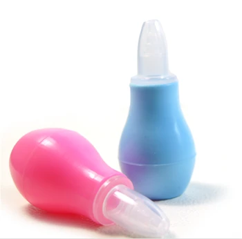 

New Born Silicone Baby Safety Nose Cleaner Vacuum Suction Children Nasal Aspirator new baby care diagnostic-tool Vacuum Sucker