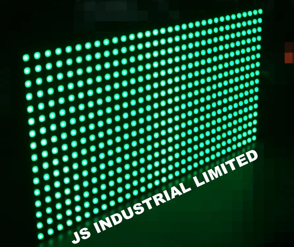 

P10 Outdoor SMD Single Green Color Led Panel Display Module