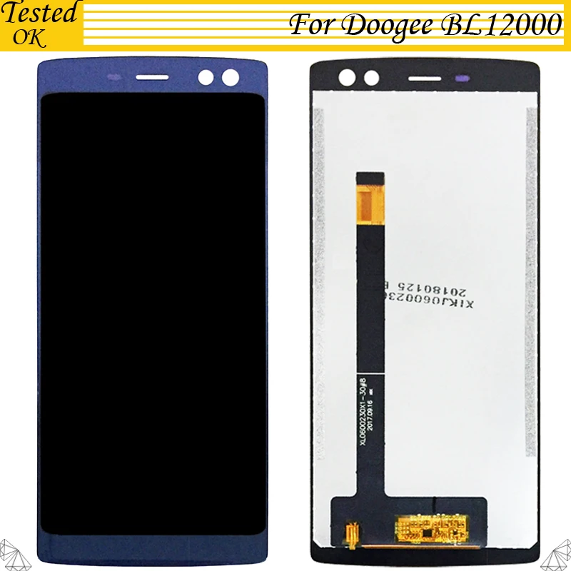 

6.0 inch 100% Tested Working For Doogee BL12000 BL12000 Pro LCD Display And Touch Screen With Mobile Phone Accessories