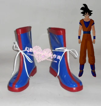 

Dragon Ball Kakarotto Halloween Blue Cosplay Shoes Boots H016
