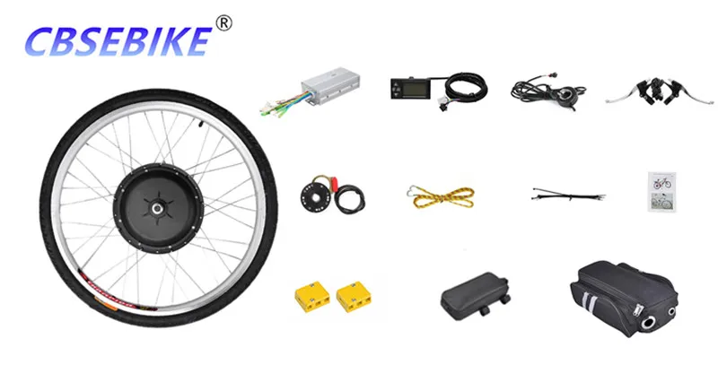 Discount Ebike 700c Front Motor Wheel Kit High Speed Conversion Display Hub  Electric Bike  HDA04-700C 16