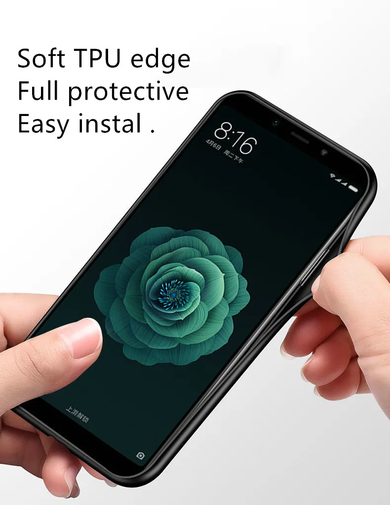 Роскошный оригинальный чехол из закаленного стекла для Xiaomi mi 8 se телефона мягкий
