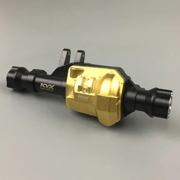 

1Set Model Car Metal Axle Cover Car Frame Front Axis Housing Chassis Gearbox Cover for Rock Crawler RC Car Upgrade Accessories