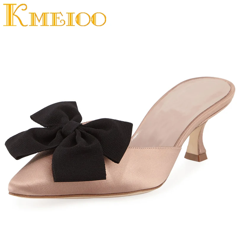 backless kitten heels