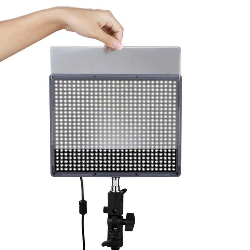 Aputure светодиодный светильник для видеосъемки, рассеиватель белого и оранжевого цветов для YongNuo AL-528W AL-528S HR672W HR672S - Цвет: Белый