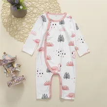 Детская одежда для сна унисекс от 0 до 24 месяцев милый комбинезон с фламинго для маленьких девочек, одежда для сна черные штаны с длинными рукавами детское одеяло, пижамы комбинезоны для мальчиков