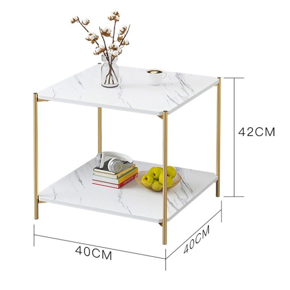 Мраморная текстура, деревянный двойной слой, квадратный журнальный столик, гостиная, диван, столик, столик, маленький столик, мебель для дома
