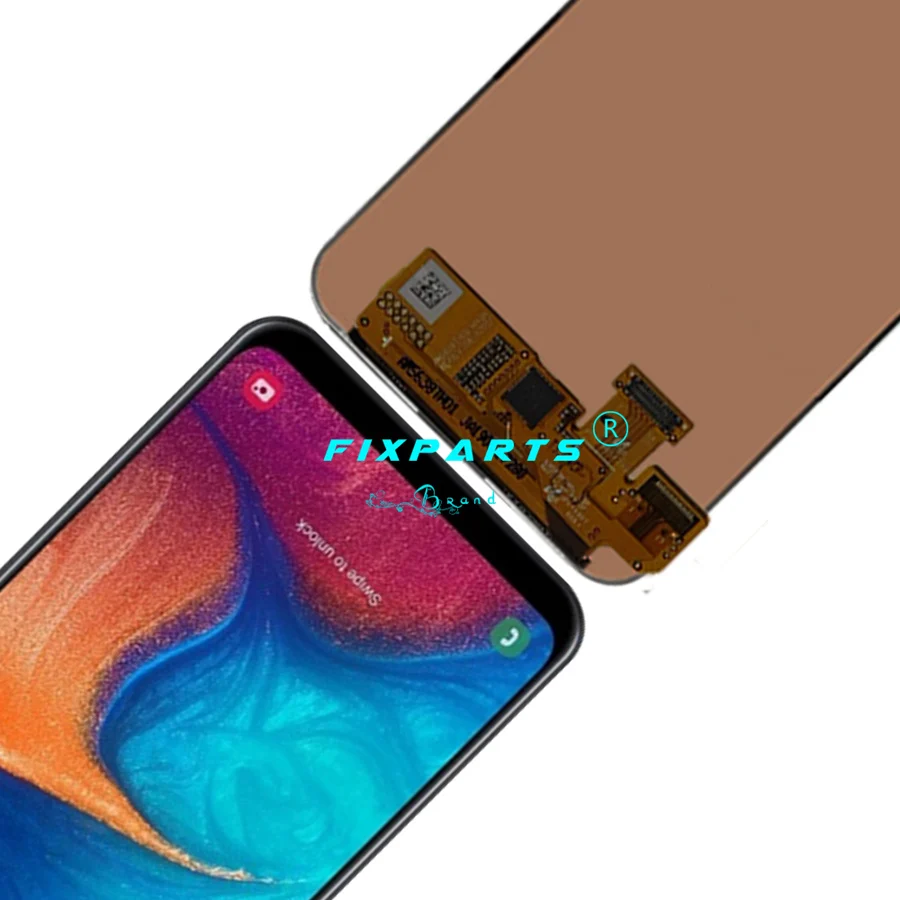 Для SAMSUNG GALAXY A20 LCD A205 дисплей сенсорный экран дигитайзер 6 4 &quotсупер AMOLED для Samsung 2019