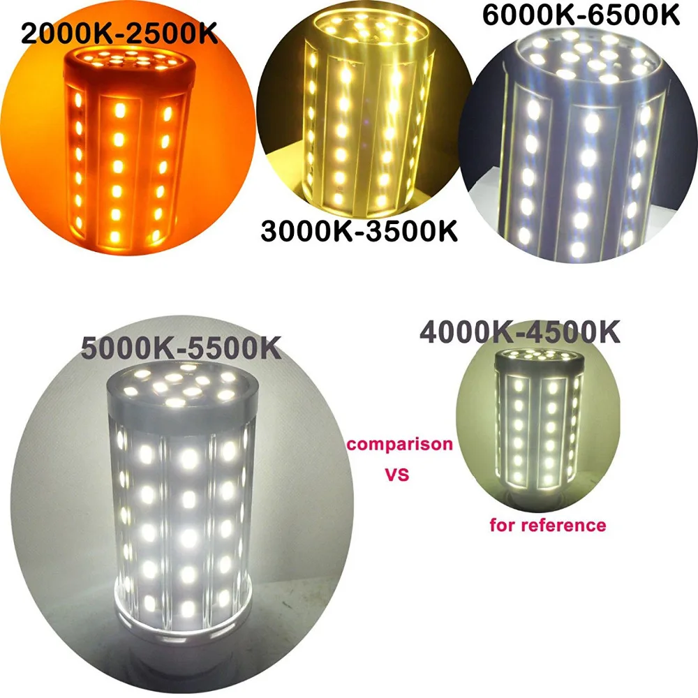 

MARSWALLED 10W AC85V-265V 5730 SMD E27 LED Corn Light LED Bulbs Warm White Neutral White Daylight White Cool White for Lighting