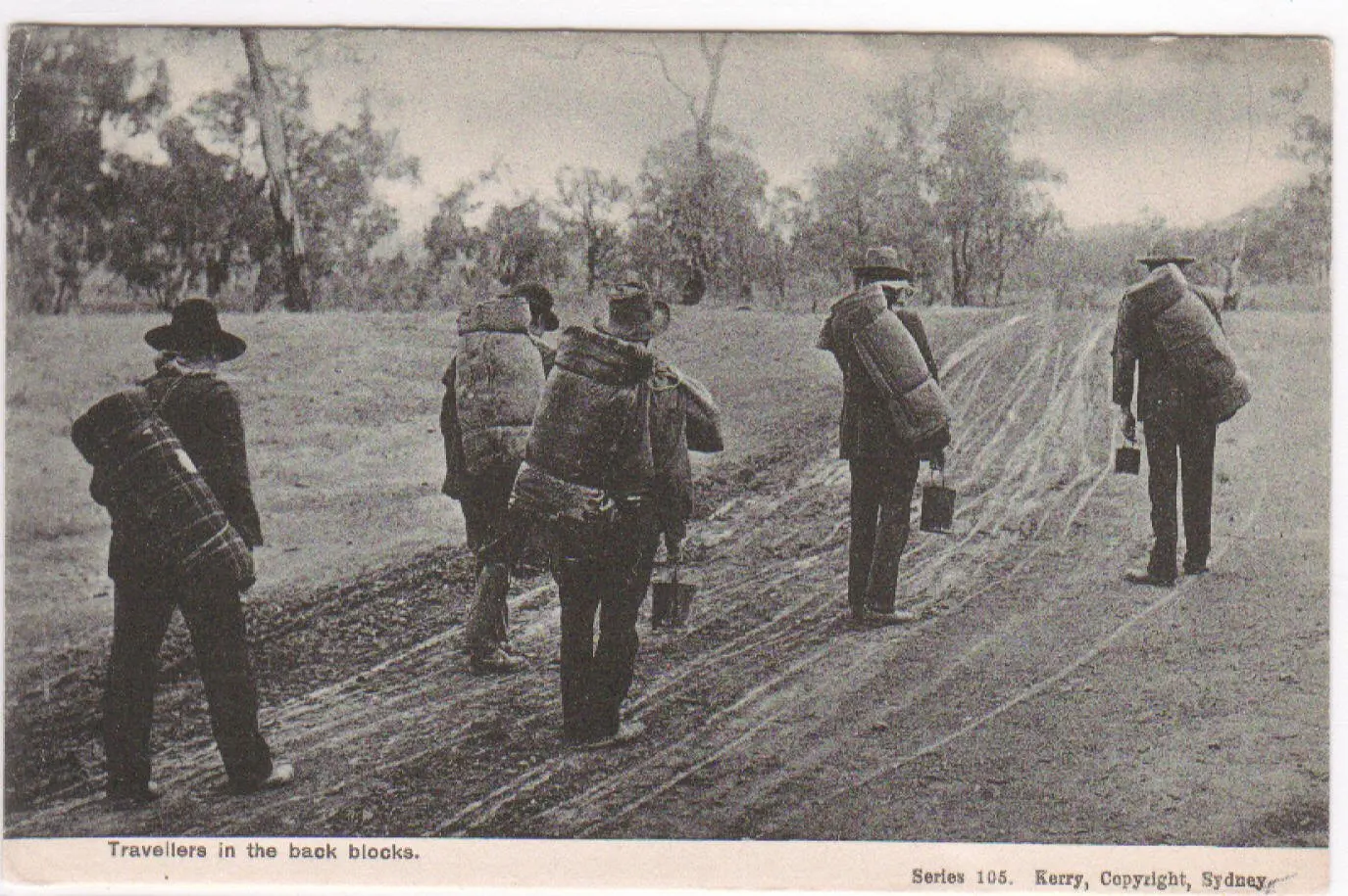 Новая Зеландия NZ Swaggies на хвостовике Пони Путешествия классические настенные