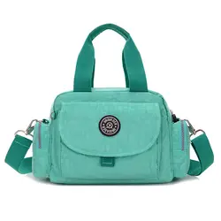 10 цветов Женская сумка через плечо известного бренда женские нейлоновые сумки-мессенджеры непромокаемые дорожные сумки износостойкая