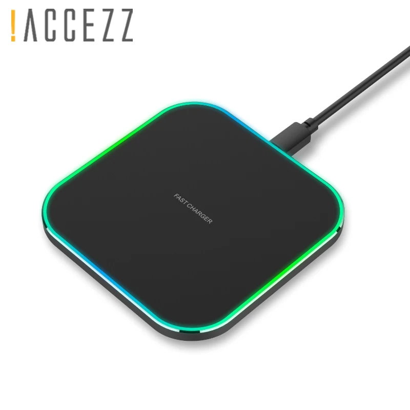 

!ACCEZZ 7.5W Qi Wireless Charger For IPhone 8 X XR XS Max Phone Charge For Huawei Mate RS Xiaomi Mix 2S/3 USB Phone Charging Pad