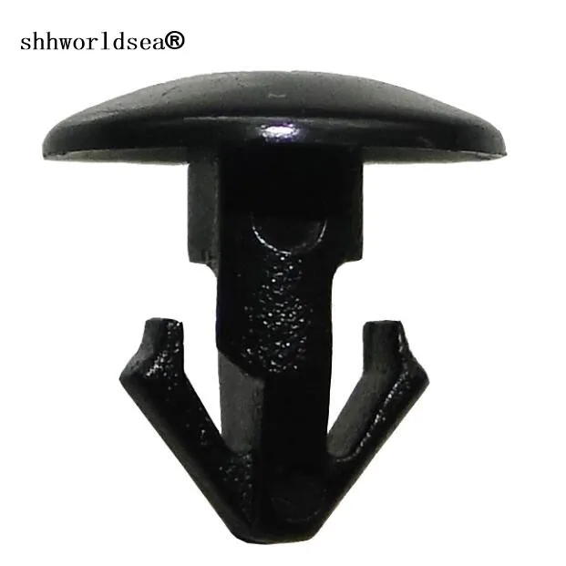 

shhworldsea POM Black car Retainer clips auto plastic fastener clips car Plastic Rivet Engine Cover Bumper Hood Fender