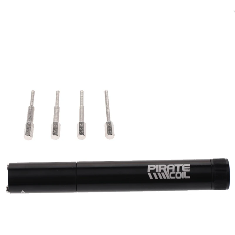 PIRATE COIL Coiling Kit 2.0/2.5/3.0/3.5 Coil Jig Coiler 4 in 1 Heating Wire Wick Tool For E-Cigarette DIY RDA RBA Winding Tools PIRATE COIL Coiling Kit 2.0/2.5/3.0/3.5 Coil Jig Coiler 4 in 1 Heating Wire Wick Tool For E-Cigarette DIY RDA RBA Winding Tools