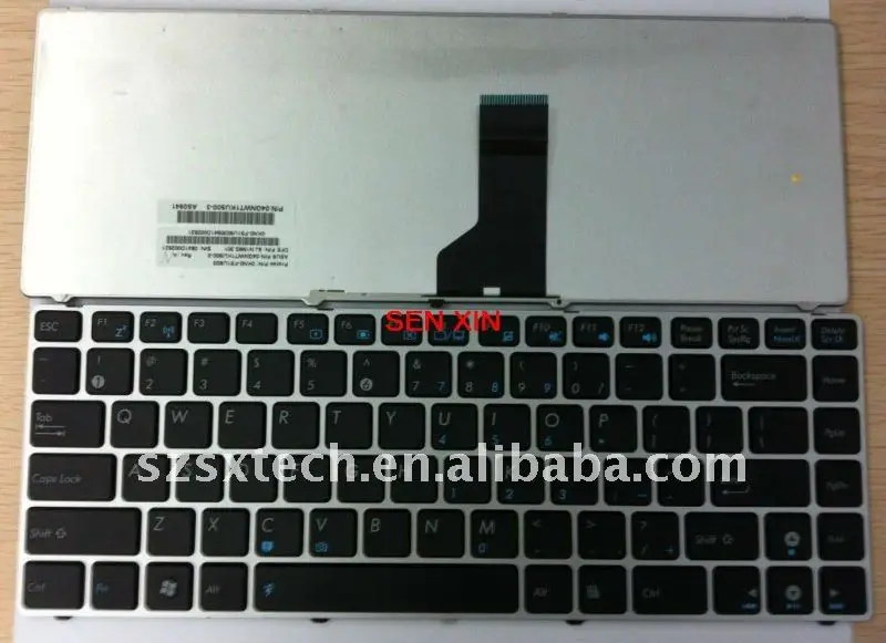 Бесплатная доставка 100% новая клавиатура США для ASUS UL30 U30 UL30A UL30V UL80 черный с