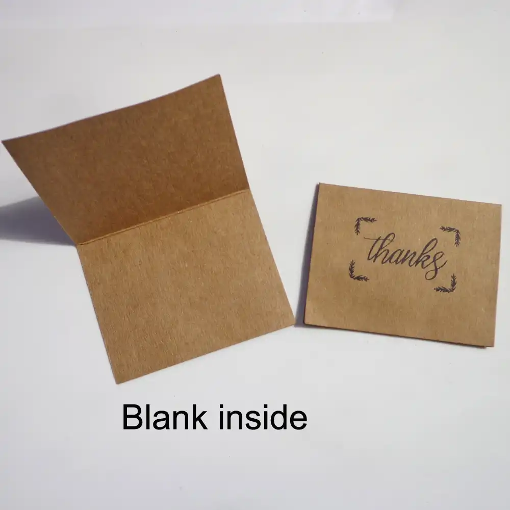 6pcs kraft thank you cards 6pcs paper envelopes 6pcs seal stickers set wedding party kraft greeting message cards envelopes set thank you card envelopes