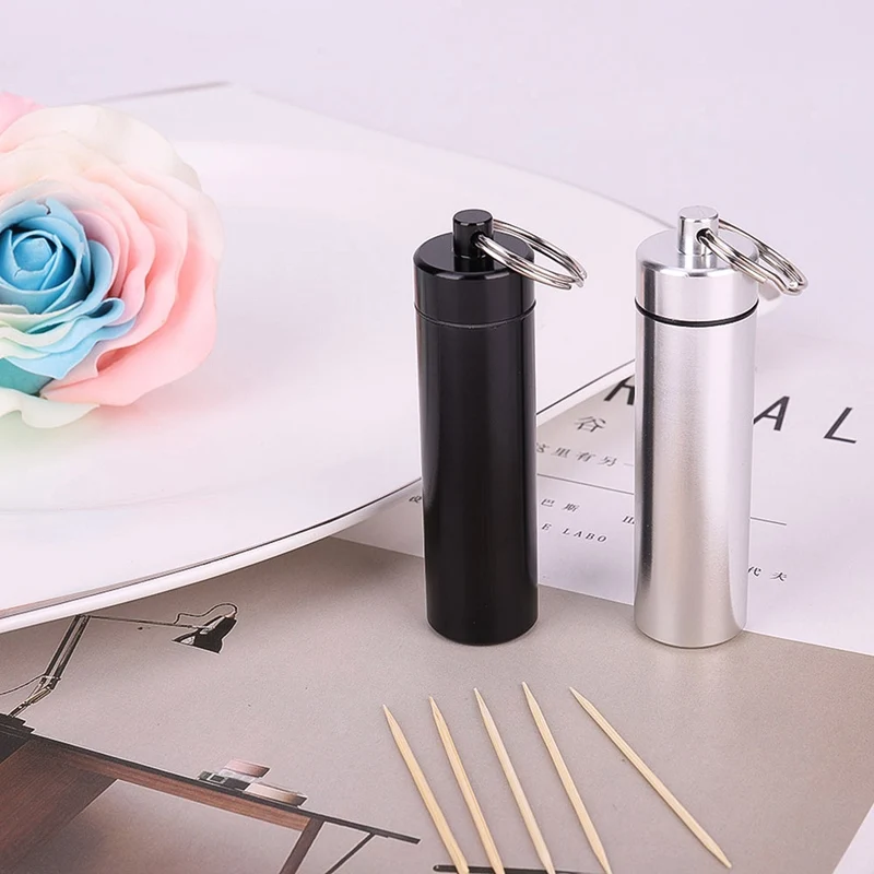 Hot New Fashion Portable 1PCS Aluminium Alloy Metal Pocket Toothpick