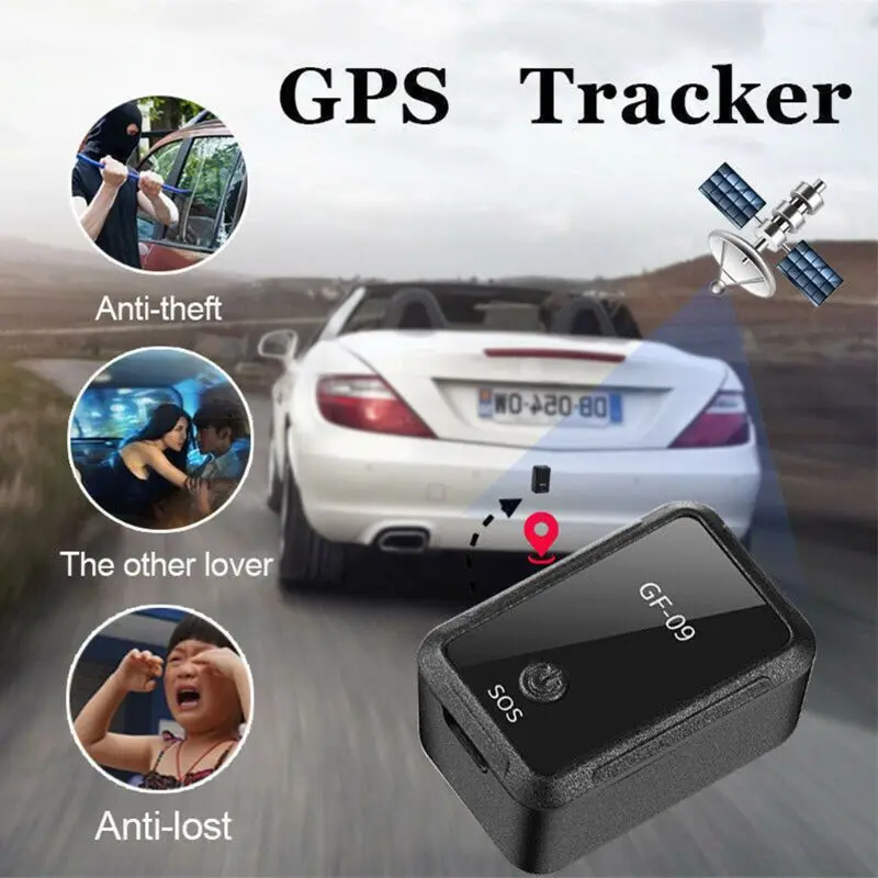 Новое Мини-Автомобильное приложение GF09 gps локатор Адсорбция запись анти-падение устройство Голосовое управление запись оборудование для слежения в реальном времени