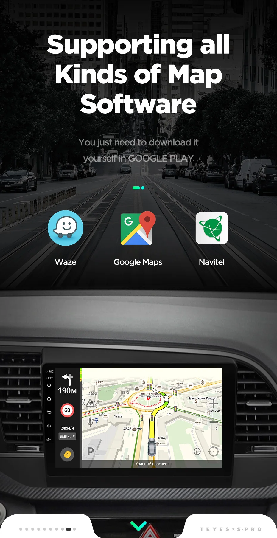 Excellent TEYES SPRO For Hyundai Elantra 6 2015 2016 2017 2018 Car Radio Multimedia Video Player Navigation GPS Android 8.1 No 2din 2 din 18