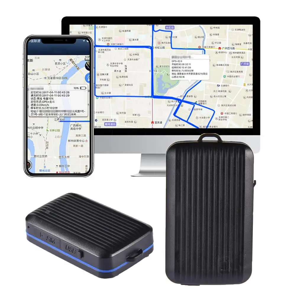 

N1 / N2 Wireless Strong Magnetic Intelligent GPS Locator Mini Car Motorcycle Anti Lost Tracker Not Include SIM Card