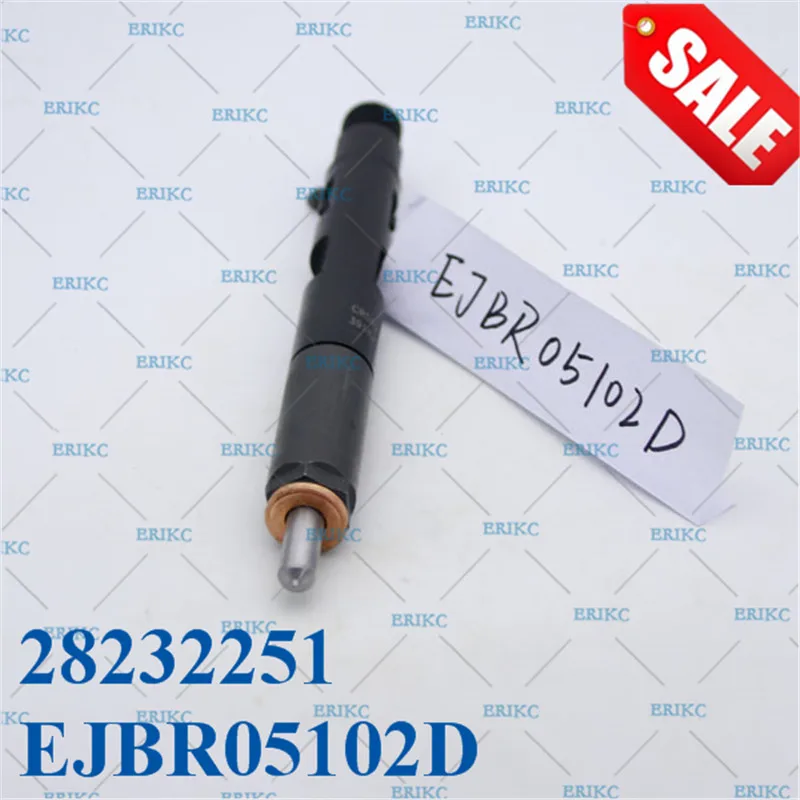 ERIKC инжектор EJBR05102D дизель Common rail 28232251 распределитель сопла в сборе EJBR0 5102D Inyector для DACIA LOGAN Евро 4 двигатель