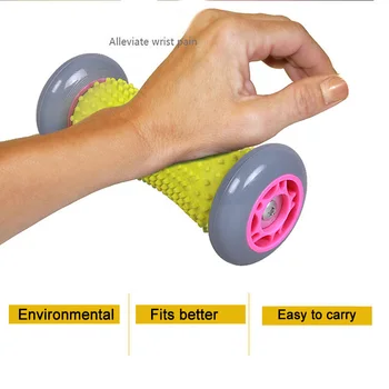 

Foot Massage Roller Muscle Wrists Forearms Roller Stick Exercise Tool for Plantar Fasciitis All-shipping