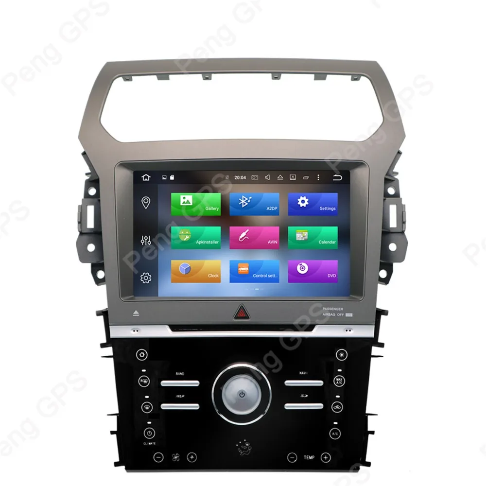 Flash Deal 9 inch Octa Core Android 8.0 Car GPS Navigation CD DVD Player for Ford Explorer 2011-2016 IPS Screen Two Din Radio Auto Headunit 3