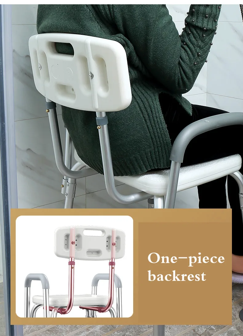 Bathroom Shower Stool Bath Stools Shower Chair for Old People Pregnant Woman and Disabled Bath Stool Toilet Chair