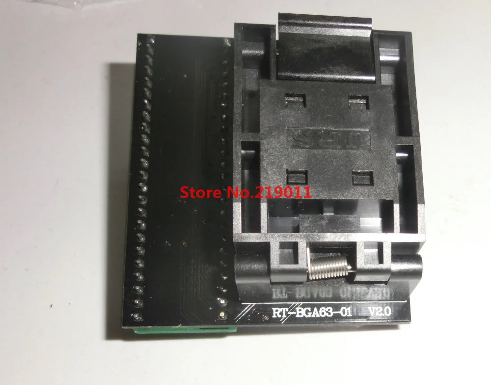 

RT-BGA63-01 V2.0 EMMC NW267 BGA63 Adapter For RT809H Programmer