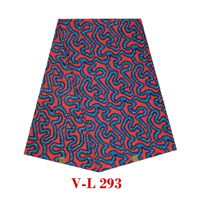 

African wax Batik print ankara veritable dutch block high quality 2019 the lastest design wax in fabric V-L 293