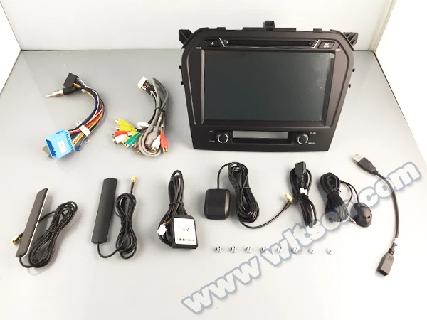 Discount 9" Quad Core Android 6.0 OS Car DVD for Suzuki Grand Vitara 2013-2017 with Calling Function Support & External TPMS Support 5