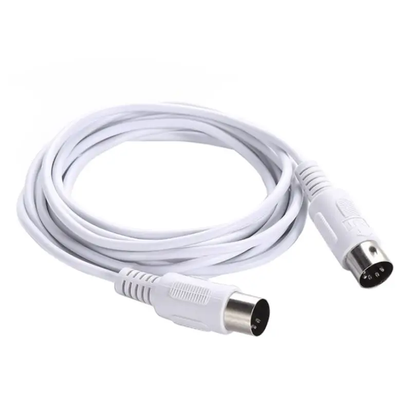 

Electric Piano MIDI Line Music Editing Double-Head Five Needle Connecting Wire Electronic Organ Thread