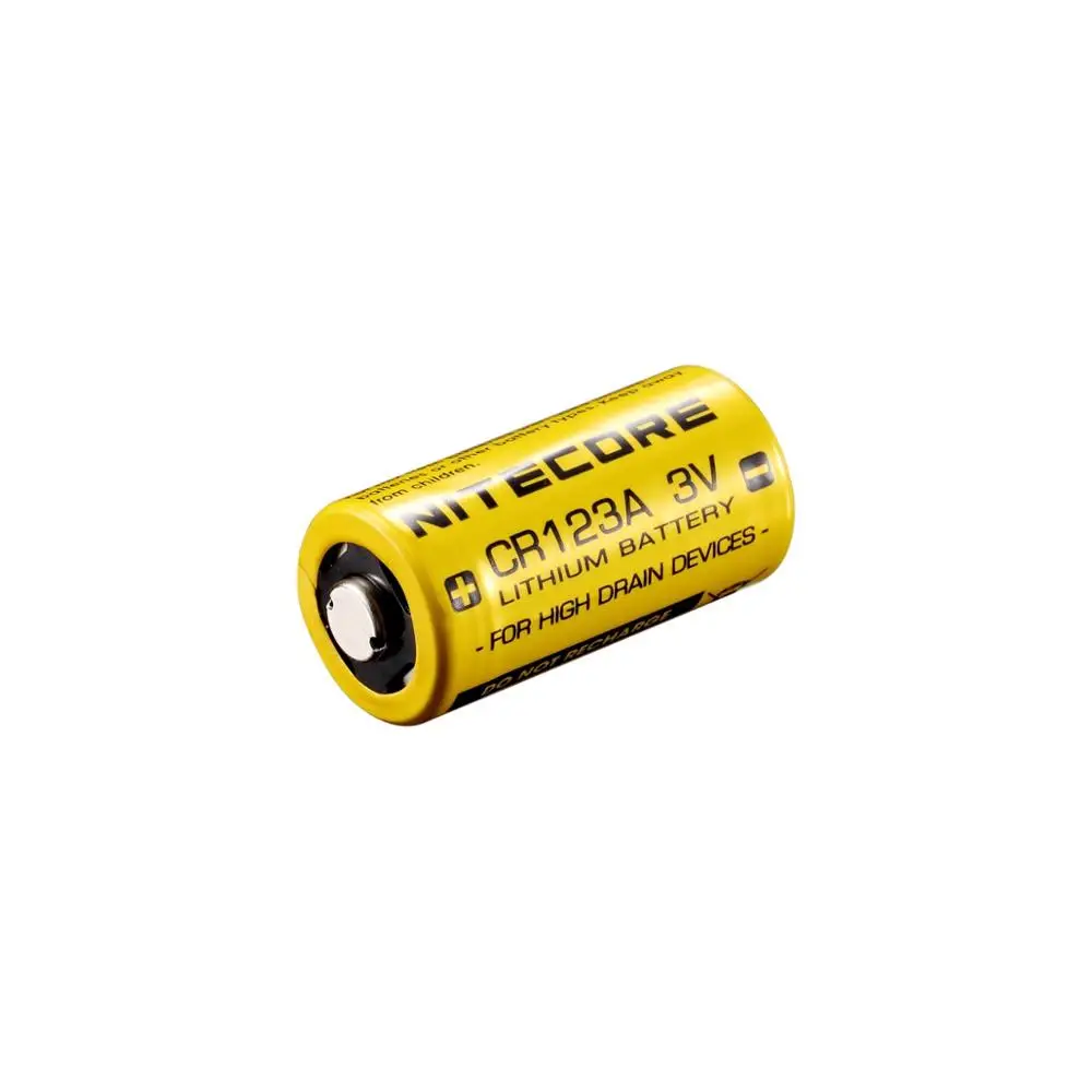 HOT NEW NITECORE CR123A 3v lithium battery CR123 123 flashlight