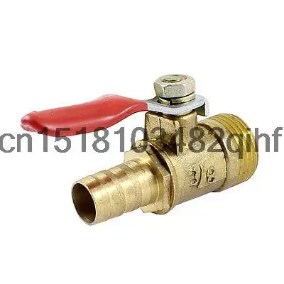 Красный Ручка Рычаг 3/" PT Резьбой для Шланга Воздушный Поток Шаровой кран