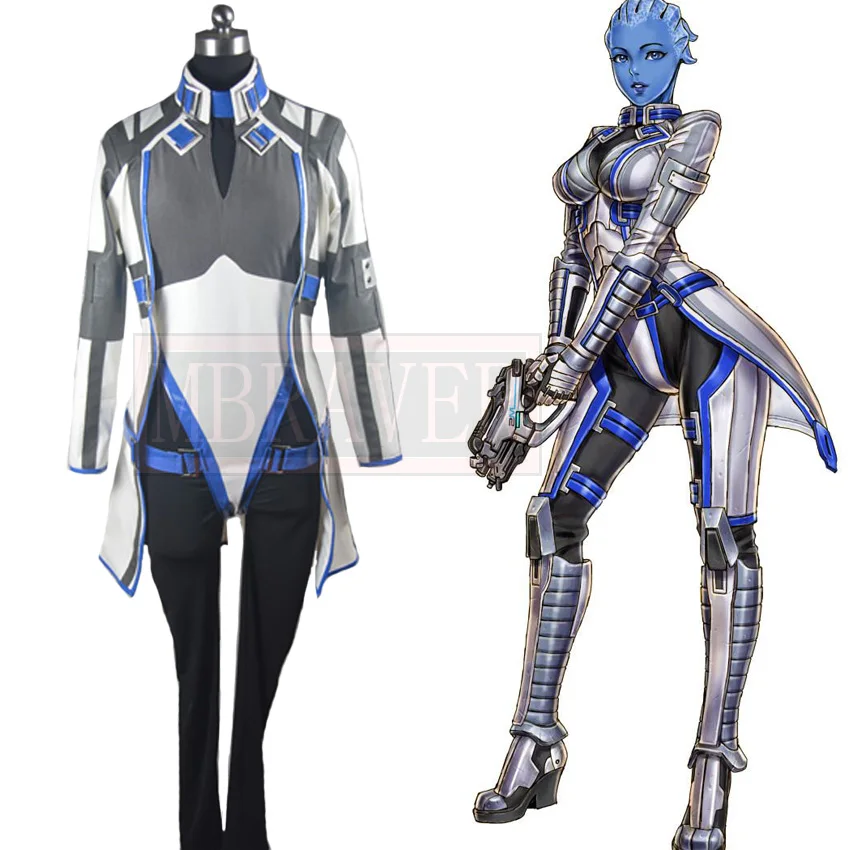 Mass Effect ME Liara Cosplay Costume Party Christmas Halloween Custom Made  Any Size - AliExpress