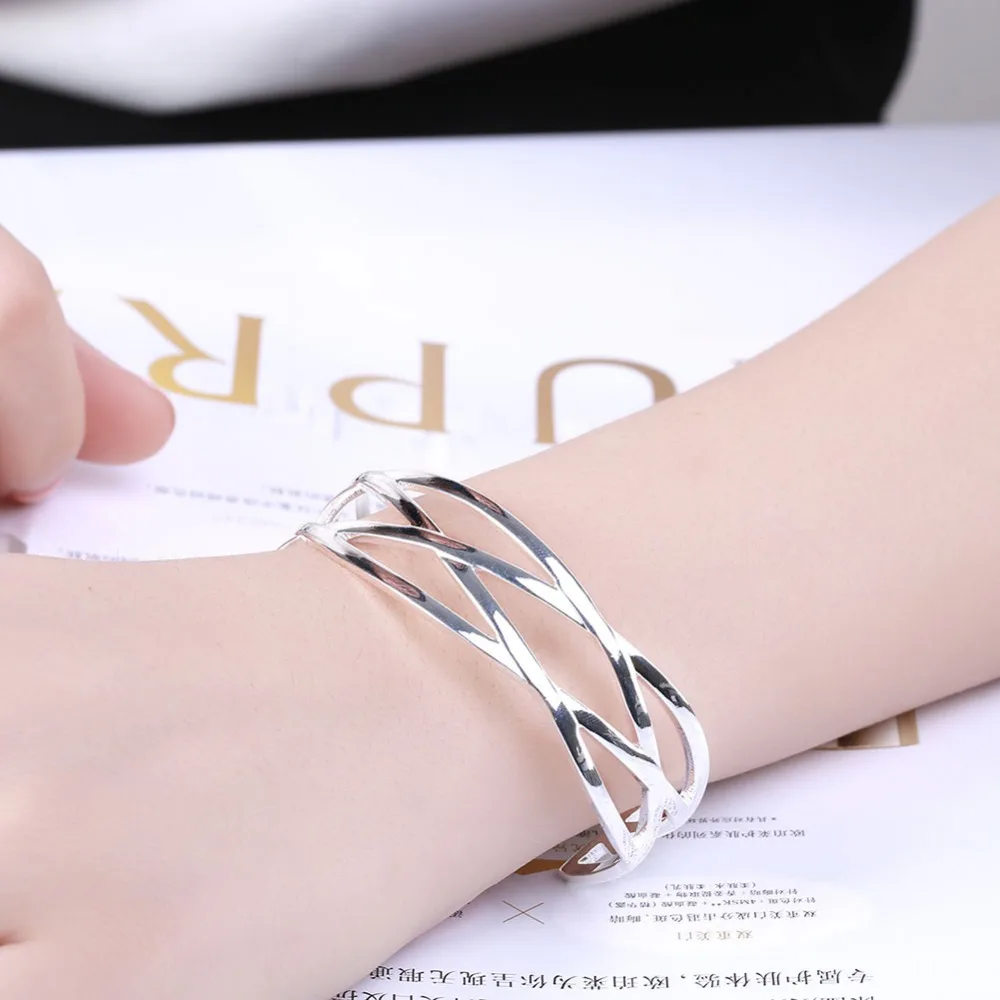 

Wholesale fashion jewelry bracelet Jewelry , 925 Silver Bracelets & bangle . jewelry, B072