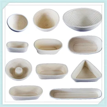 

Free Shipping 1PC Bread Proving Proofing Rising Rattan Basket Banneton Brotform Fermentation Rattan Basket CR-89