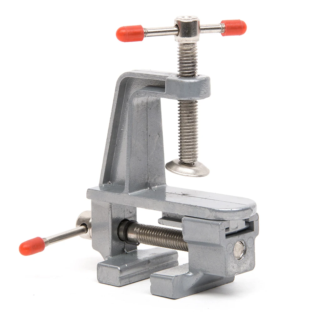 Mini Aluminum Bench Table Swivel Lock Clamp Vice Craft Jewelry Hobby