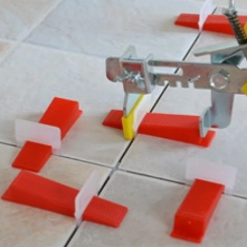 Najtaniej 200 sztuk Set1.0mm system poziomowania płytek klip porcelana płytka ścienna podłogowa poziomowanie dystansowe instalacja układanie części narzędzi