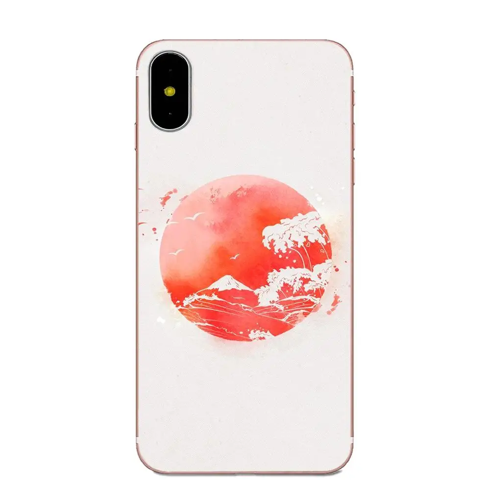 Diy рисунок ТПУ Морская волна арт спрей для Galaxy J1 J2 J3 J330 J4 J5 J6 J7 J730 J8 2015 2016 2017 2018 mini