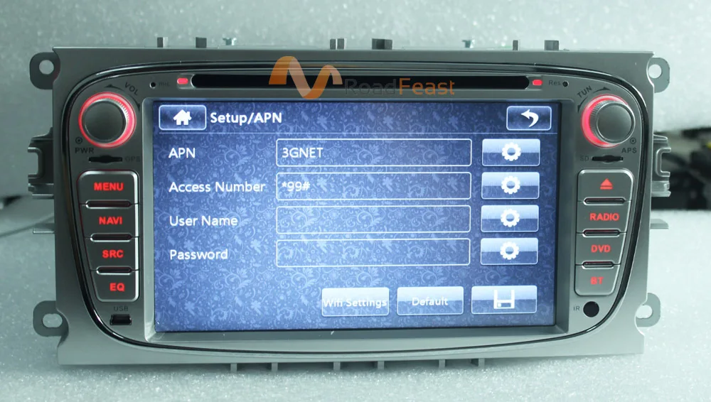 Car DVD for Ford Focus 2008-2011 Silver 14