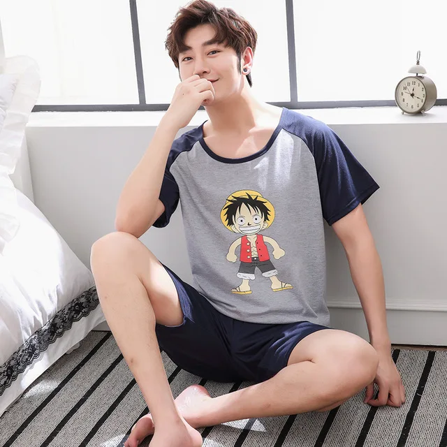 Summer-Men-Pajama-Set-Cartoon-100-Cotton-Sleep-Shirt-Shorts-Suit-Short-Pyjamas-Plus-Size-4XL.jpg_640x640 (3)