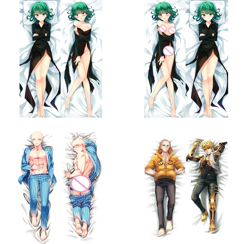 October update Anime ONE PUNCH MAN Saitama & tatsumaki Genos обнимающая подушка для тела Чехол Подушка Dakimakura